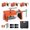 4, variant on Clamps 2 Pack, Cabinet Clamps for Installing Cabinets, Aluminum Cabinet Installation Tools with Integrated Drill Guide & EVA Pads, Adjustable 2.24"-4.41" for Cabinetry Woodworking