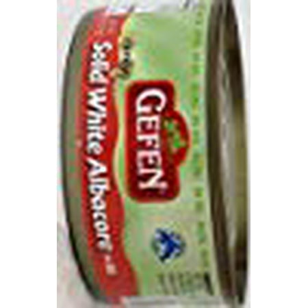 Gefen Solid White Albacore In Oil 6 Oz. Kosher for Passover Pack Of