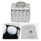 thumbnail image 5 of Bolsa de transporte para pelotas de golf, duradera, resistente al agua, ligera, tipo riñonera Plata, 5 of 9