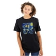 thumbnail image 3 of Mega Man Video Game Starry Night Men's Graphic T Shirt Tees Brisco Brands S, 3 of 6