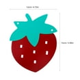 thumbnail image 2 of FRCOLOR  Strawberry Baby Shower Decorations Banner Birthday Door Red, 2 of 8