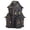 T6-C, variant on Pumpkin House Light Halloween Haunted House Statue Gothic Village Ornament with Warm LED Glow for Spooky Party Decor Battery Operated Tabletop Centerpiece for Fall Home Shelf Mantel Display Gift,C