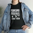 thumbnail image 7 of Fencing Make New Friends And Stab Them Shirt, Funny Fencing Gift - ID: 983, 7 of 7