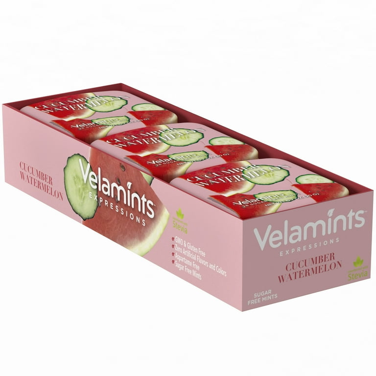 Velamints Sugar Free Cucumber Watermelon Mints - Expressions