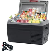 Smad Refrigerator 20L Electric Cooler 12V/24V Convertible Freezer -4?-68? Portable, Car Camping RV