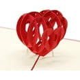 thumbnail image 1 of Tarjeta emergente 3D hecha a mano del día de San Valentín con sobres, tarjeta de boda, tarjetas de acción de gracias, tarjetas de felicitación, tarjeta de cumpleaños, acción de gracias Xemadio WRJM-468, 1 of 6