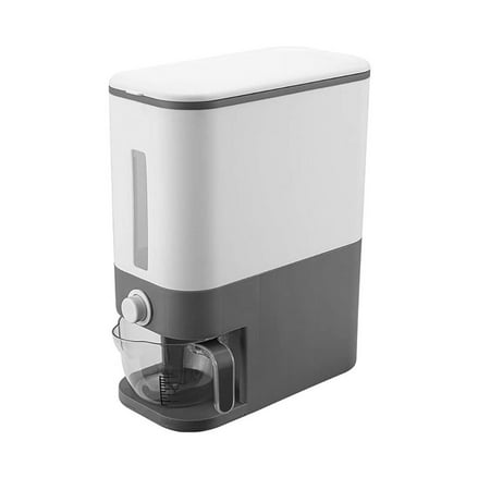 

qucoqpe Kitchen Gadgets Household Bucket Storage Box Metering Cylinder with Automatic Rice Storage Tank Kitchen Utensils Set On Clearance