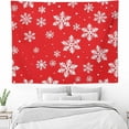 thumbnail image 3 of PRATYUS Snowflake Print Tapestry Home Decor Wall Hanging 60x50 60*50in, 3 of 5