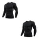 thumbnail image 3 of Sonducket Ropa interior térmica para hombre, medias elásticas para correr, ropa deportiva de compresión cálida, motocicleta, Fitness, Estilo clásico,XL 2Conjunto, 3 of 6