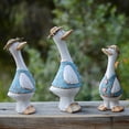 thumbnail image 2 of Estatuas de jardín Pato, decoraciones de interior y exterior Lindas figuras decorativas de patos Conjunto 3, 2 of 9