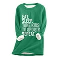 thumbnail image 1 of Birdeem Chandail pour Femme à Lettres Décontracté Mode Hiver en Peluche Chaud Bas Chandail Manches Longues Col Rond Haut/chemise, 1 of 1