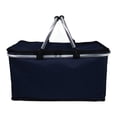thumbnail image 1 of Cesta de picnic Zulema Aislada de gran tamaño Marco de aluminio fuerte forro impermeable Azul oscuro, 1 of 7