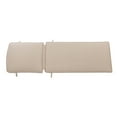 thumbnail image 5 of Homefun Aluminum Five Backrest Positions and Wheels Outdoor Chaise Lounge, Antique Bronze, 5 of 13