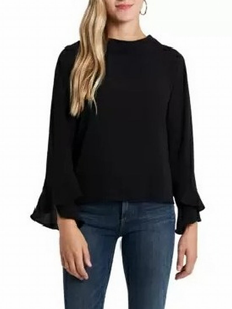 vince camuto flutter cuff blouse