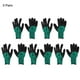 thumbnail image 1 of Guantes de trabajo de jardinería Ormromra 5 pares resistentes al desgaste, 1 of 8