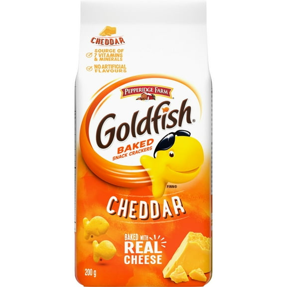 Goldfish® Cheddar Baked Snack Crackers 200 G Bag