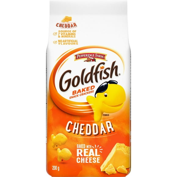 Goldfish Cheddar Crackers snack, 200 g