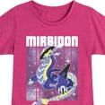 thumbnail image 3 of Pokémon  - Miraidon Legend - Youth Girls Short Sleeve Graphic T-Shirt, 3 of 5