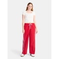 thumbnail image 2 of No Boundaries Track Pants with Side Stripes, Women’s, 2 of 5