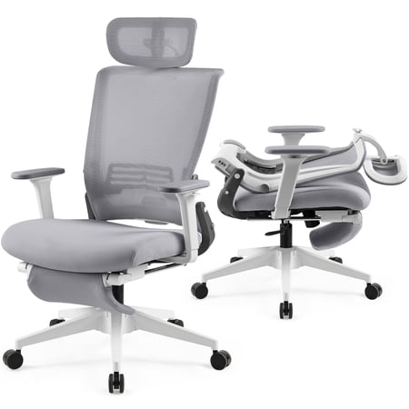 hforesty grey foldable office chair product