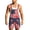 #3-Red, variant on Men's 4th Of July Pants Patriotic July 4th Usa Flag Star Striped Printed Bib Overalls Waist Drawstring 4th Of July Soft Romper Jumpsuit Festival Clothes
