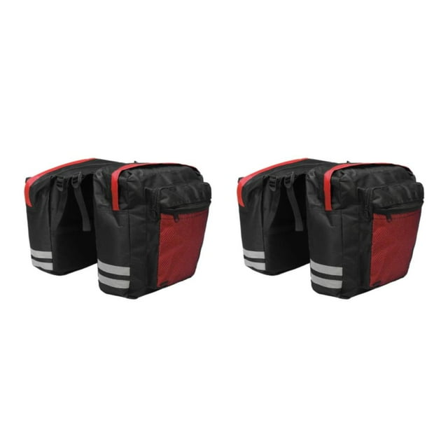 relayinert 1/2/3 Sacoche de Rangement pour Siège Arrière Léger et Rouge 2 Pcs