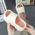 thumbnail image 3 of Zapatillas gruesas de EVA 2024, nuevas zapatillas de verano para mujer, sandalias de plataforma para el hogar, ropa de abrigo de moda, zapatillas elevadas antideslizantes para mujer, 3 of 3
