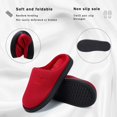thumbnail image 3 of Slippers Lander Memory Foam para mujer y hombre, color rojo, 3 of 8