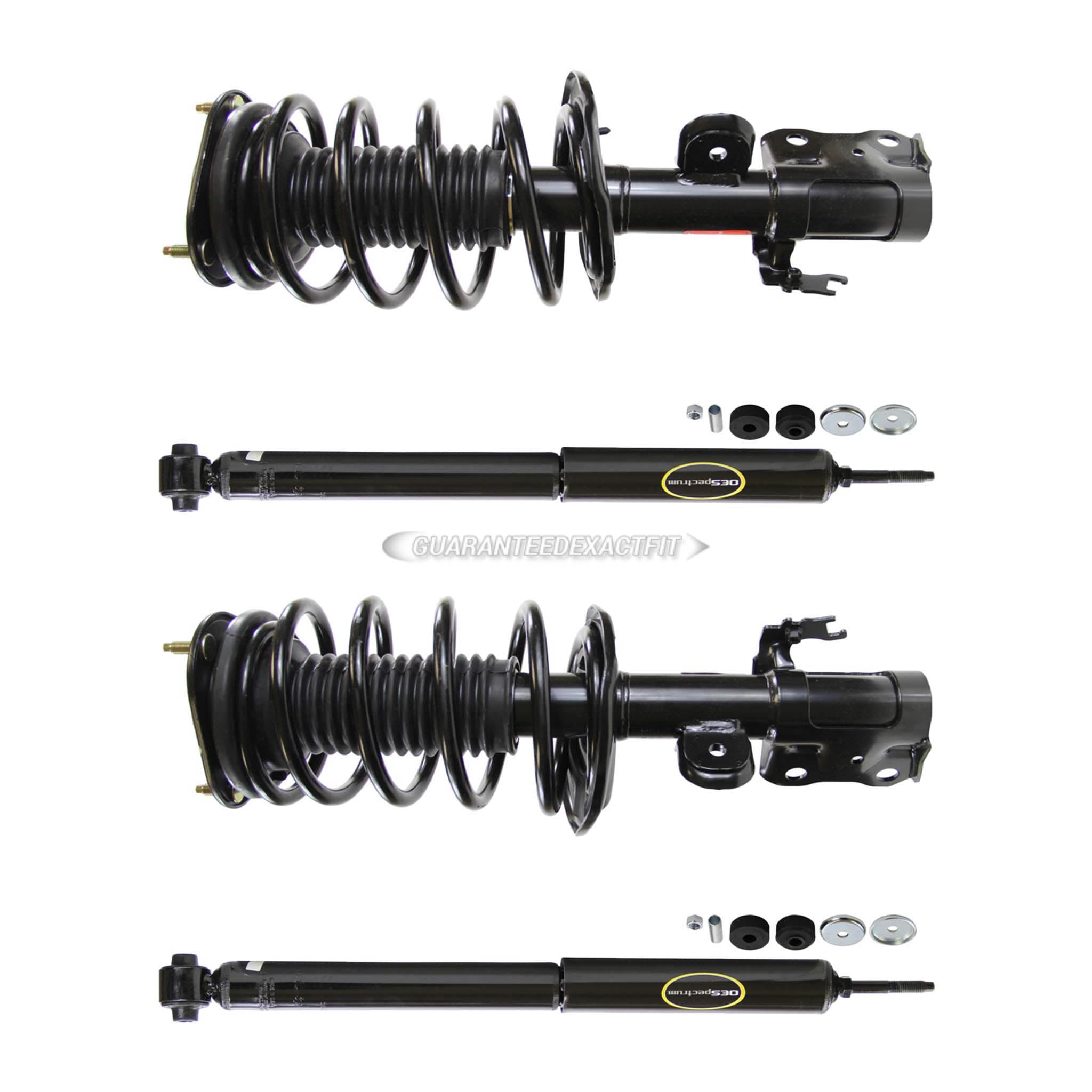 For Toyota Prius 20102015 Monroe Front Rear Shocks Struts Walmart