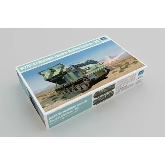 Trumpeter 01049 1/35 M270/A1 Multiple Launch Rocket System Military Model Kit