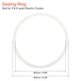 thumbnail image 3 of Unique Bargains 5 or 6 Quart Sealing Ring, Float Valve Seal, Silicone Gasket for Electric Pressure Cooker 1 Set, 3 of 5