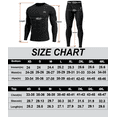 thumbnail image 3 of Thermal Underwear Long Johns for Men Fleece Lined Base Layer Tops and Bottoms Set Cold Weather Clothing Gear Winter Gift, 3 of 6
