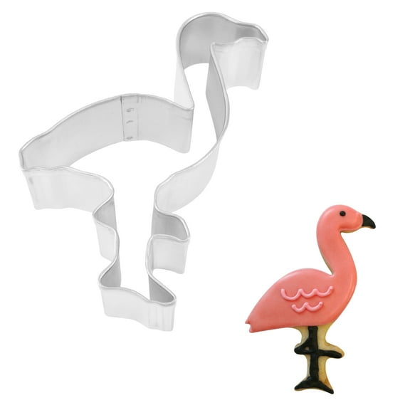 R&M International Flamingo 4" Cookie Cutter