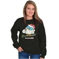 thumbnail image 3 of Tootsie Mr. Owl Christmas Santa Sweatshirt for Men or Women Brisco Brands S, 3 of 6
