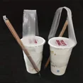 thumbnail image 5 of 300 piezas/lote de bolsas de plástico desechables con forma de T, transparentes, para embalaje de una sola taza, para leche, té, café, bebidas, suministros para fiestas, 5 of 5