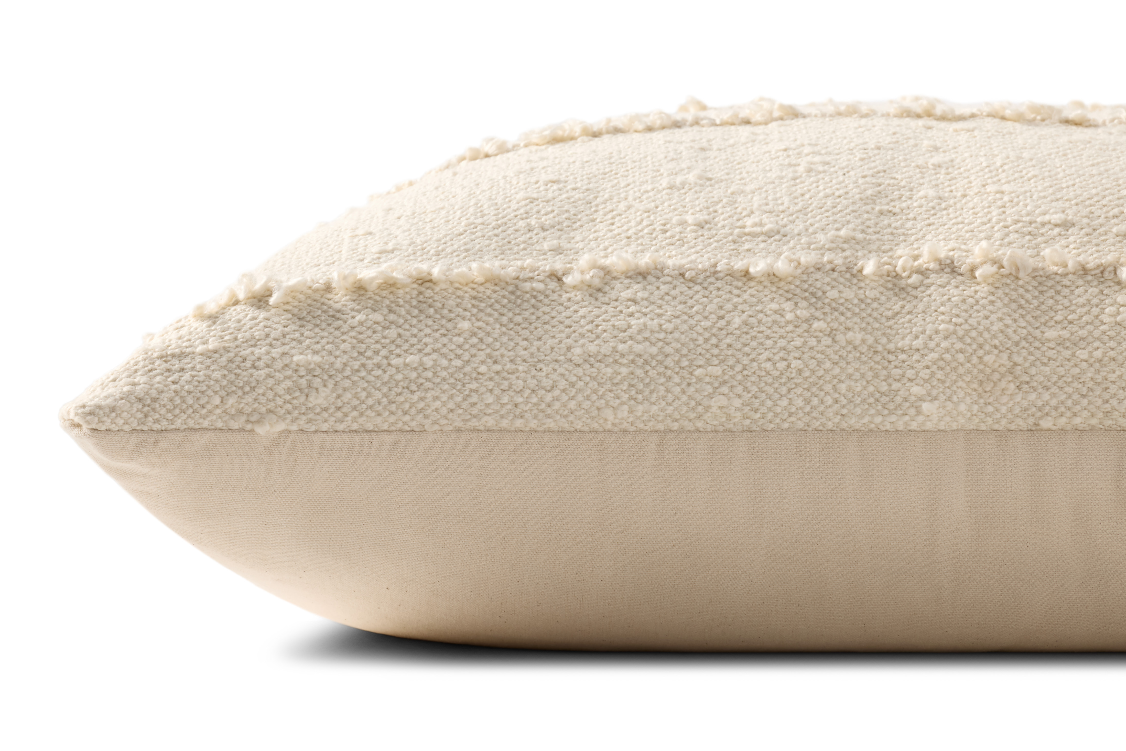 Loloi PLL0191 Ivory 26'' x 26'' Decorative Pillow