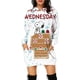 thumbnail image 5 of Otoño e Invierno mujer Snoopy lindo estampado Disney serie navideña señoras moda Sudadera con capucha vestido Casual vestido de manga larga, 5 of 5