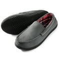 thumbnail image 5 of RockDove Men's Moccasin Slippers with Flannel Lining, 5 of 5