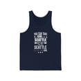 thumbnail image 1 of Can take girl out Seattle Can't take Seattle Pride Unisex Tank Top, XS-2XL, 1 of 2