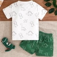thumbnail image 6 of UAYOTSE Toddler Boys Pajamas Cotton Summer For Boy Jammies Dinosaur Train Sleepwear Short Sets,Sizes 9-12 Months, 6 of 9