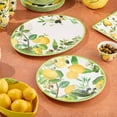 thumbnail image 4 of Limone 14.5 in. Multi-Colored Melamine 2-Piece Platter Set, 4 of 5