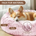 thumbnail image 2 of Cama para perros JOLLYVOGUE, pequeña, relajante y ansiolítica, abrazador de rosquillas, 2 of 8