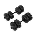 thumbnail image 2 of Water Filled Dumbbell Set, Long Service Life Stable Buckle Travel Water Filled Dumbbells Simple Operation  For Home For Fitness Black, 2 of 8