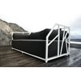 thumbnail image 2 of Nidum White Daybed with Black Cushions, 2 of 7