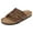Brown Leopard, variant on Northside Women's Mariani Leather 2-Strap Cork Sandal