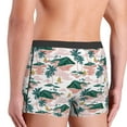 thumbnail image 4 of Bingfone Hawaii Palms Men's Underwear - Casual Stretch Boxer Briefs-X-Large, 4 of 7