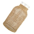 thumbnail image 2 of QIFULL Qifull Glass Vase Khaki Rattan Woven Flower Arrangement Container for Decor 1Pc, 2 of 10