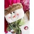 thumbnail image 4 of Suéter de Navidad suelto y engrosado, calcetines de Navidad, muñeco de nieve, bolsillo de muñeca, puente rojo, Jersey coreano, Año Nuevo, 4 of 5