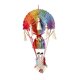 thumbnail image 4 of Tapiz colgante de pared de macramé bohemio con globo aerostático, decoración artística bohemia multicolor, 4 of 9