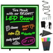 Green Light Innovations GLI1052 Spectrum Light Frame Message Board - 20" x 24"